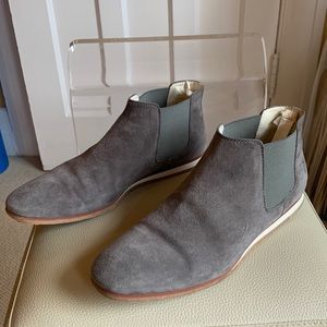 Tod’s | gray suede slip-on booties size 39
